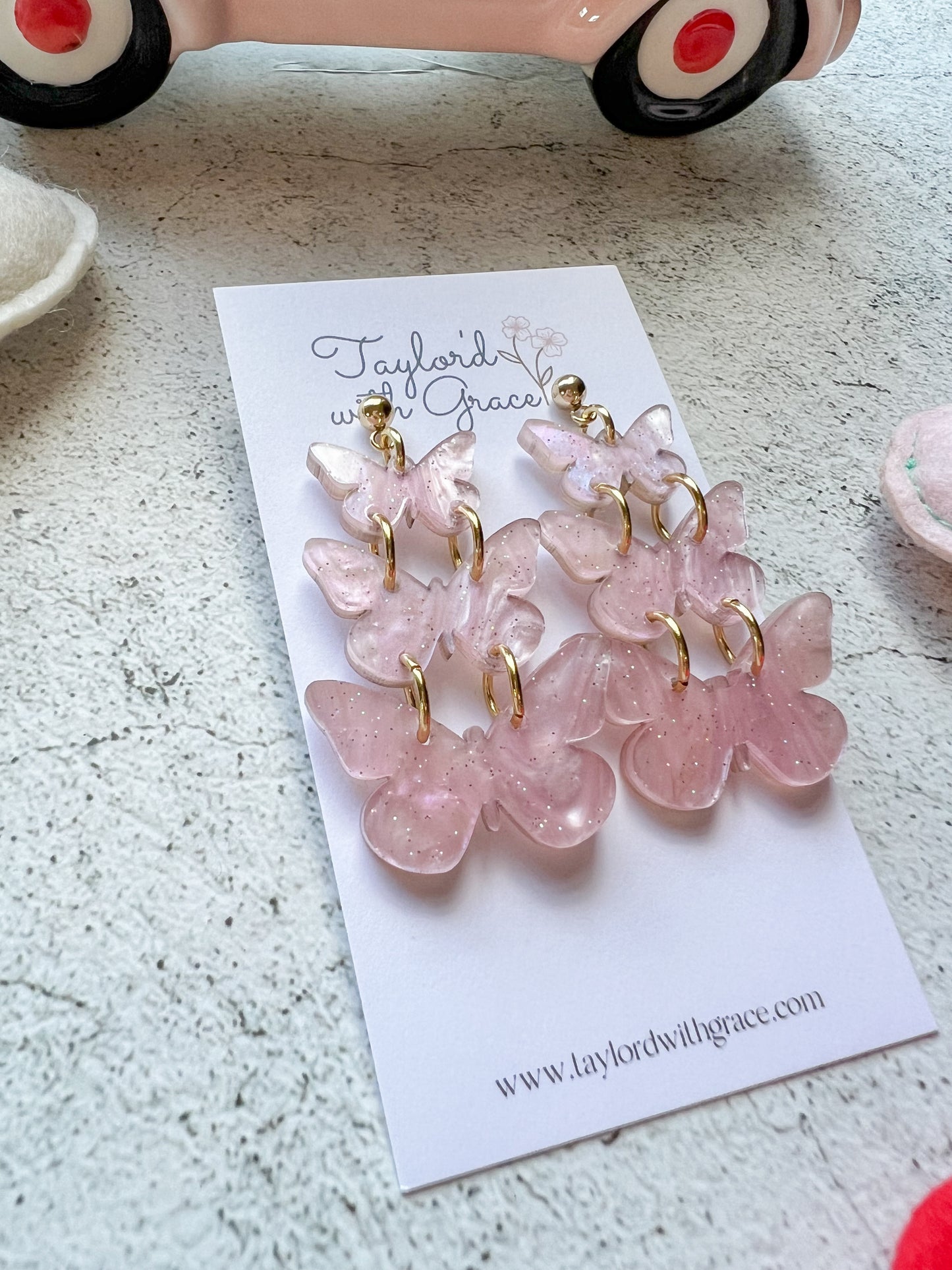 Butterfly Trifecta Earrings