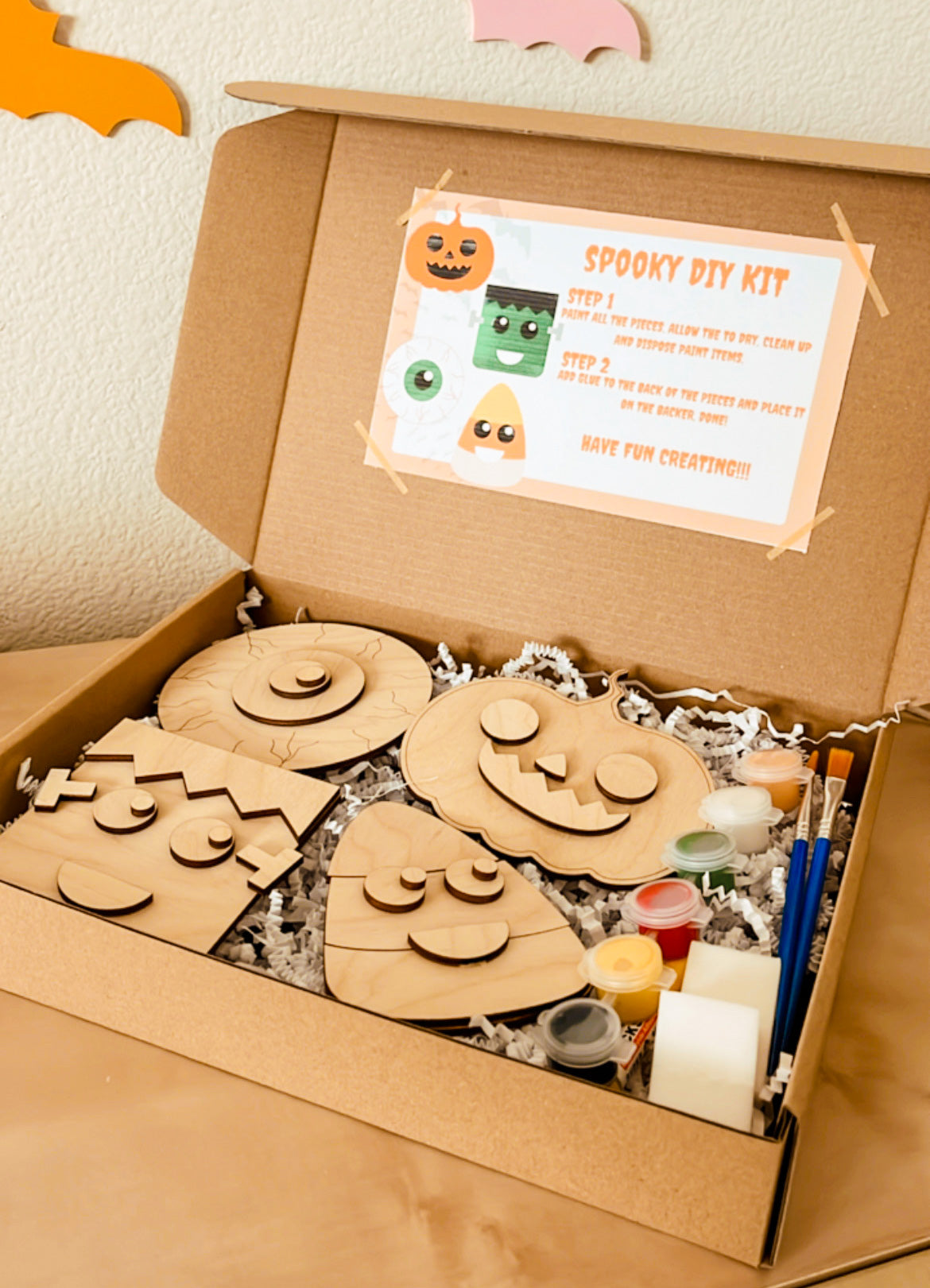 Spooky Characters Halloween Paint Kit