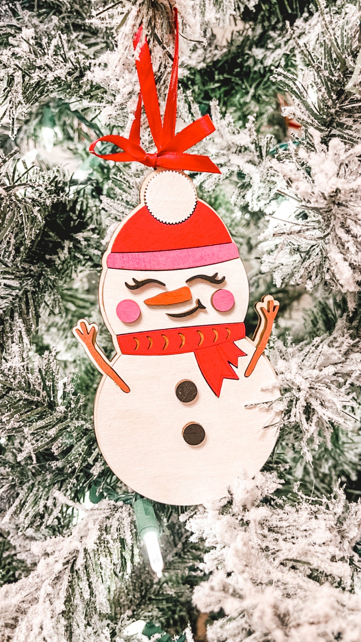Snowman Ornament Paint Kit