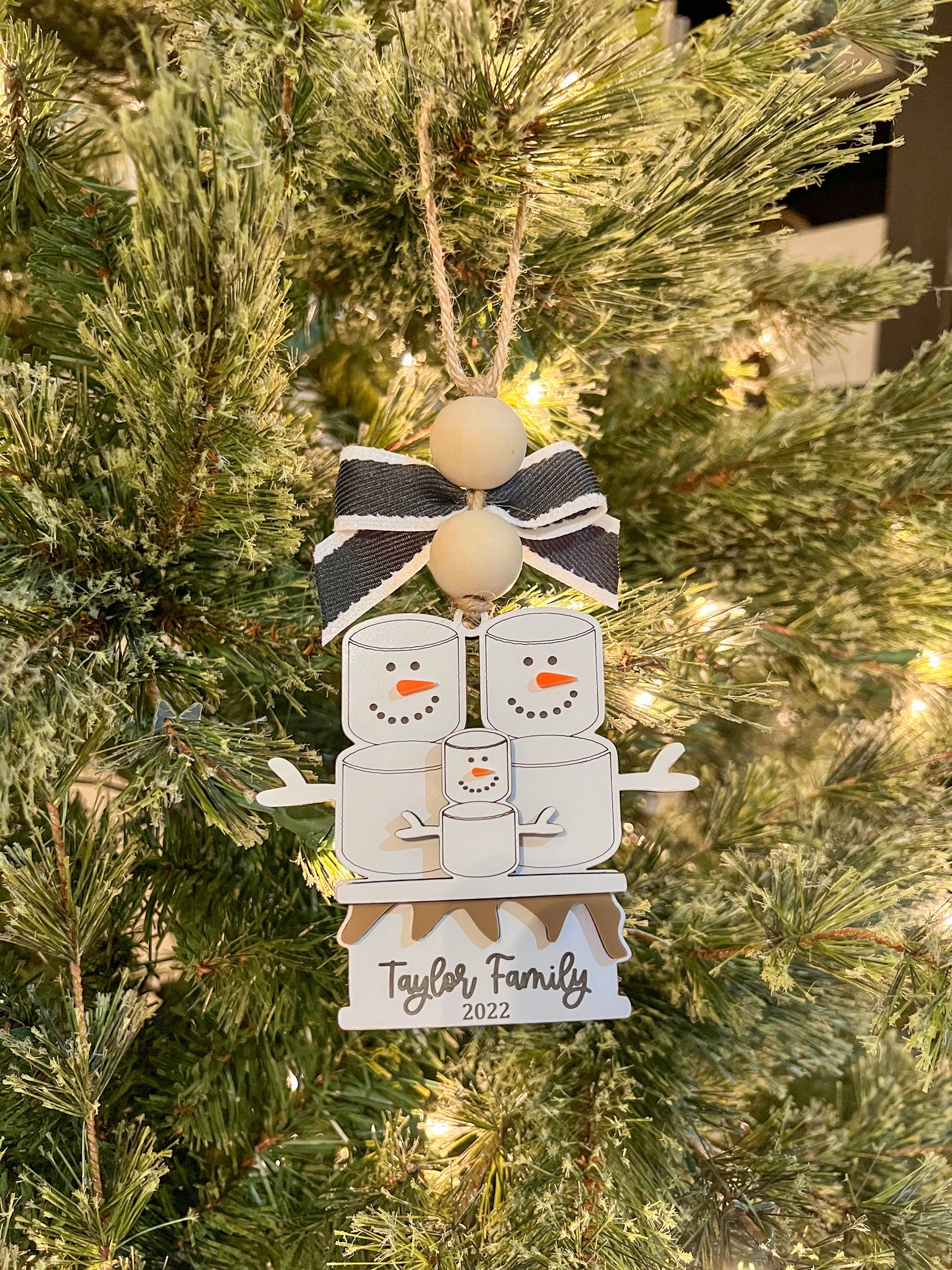 S’mores Family Ornament - Family Ornament
